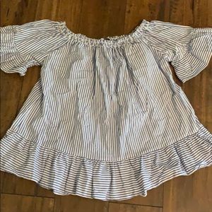 Off the shoulder shirt